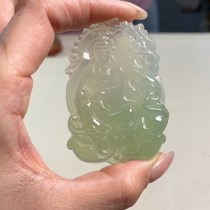 玛瑙/玉髓未镶嵌吊坠(不含链)