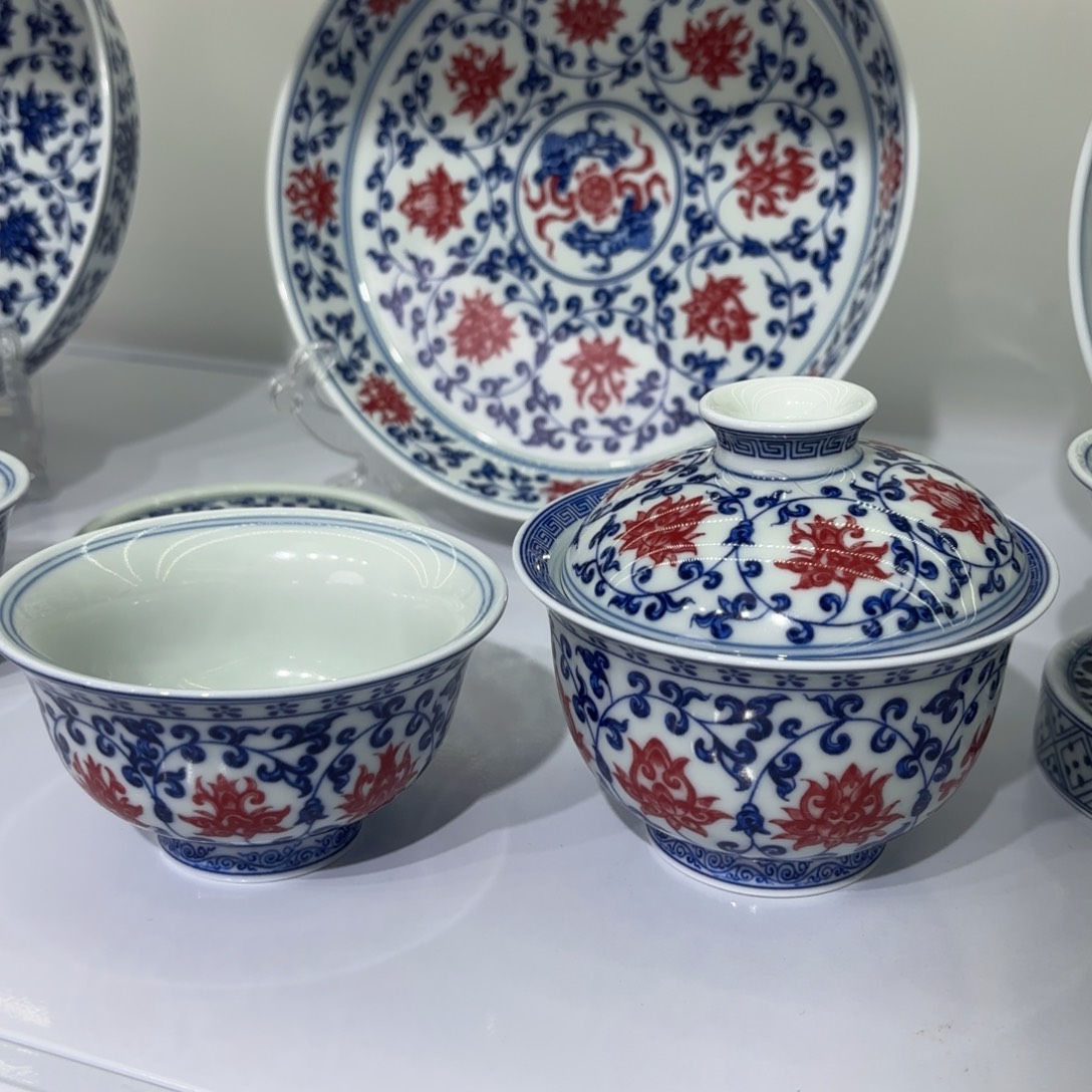 阿***】景德镇陶瓷两件套