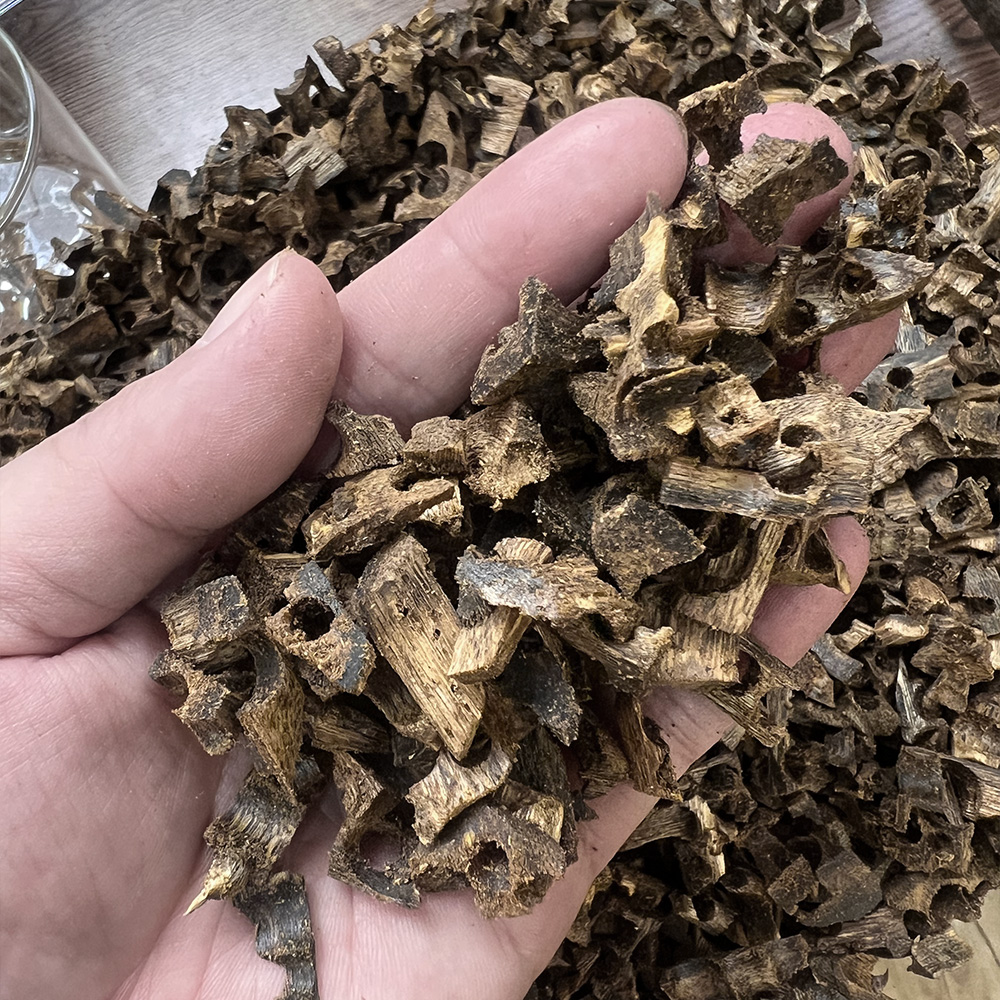 奇楠高油半沉水香薰原材料100克装-多样性发货