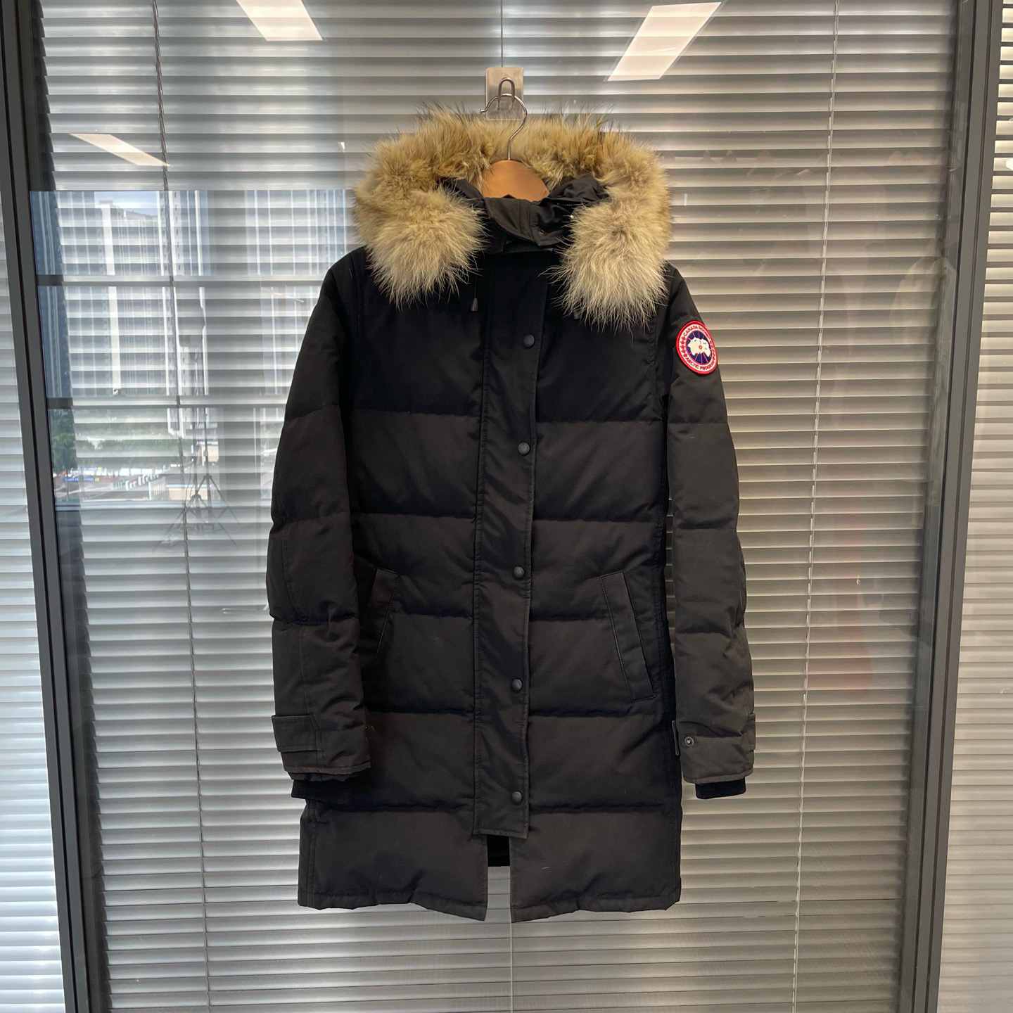 99新 CANADA GOOSE 派克大衣连帽羽绒服 m码 #9650