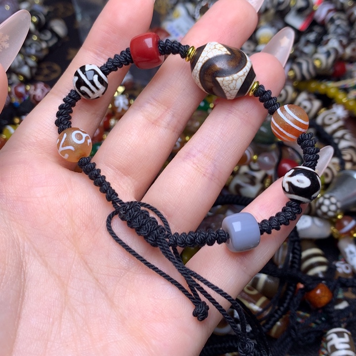 玛瑙/玉髓未镶嵌发一条