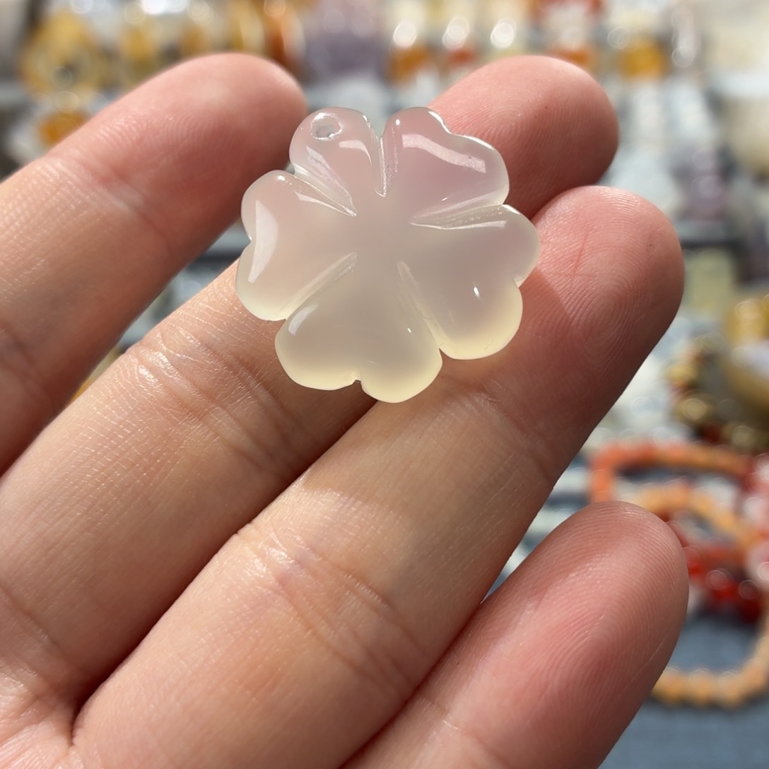 玛瑙/玉髓未镶嵌吊坠(不含链)