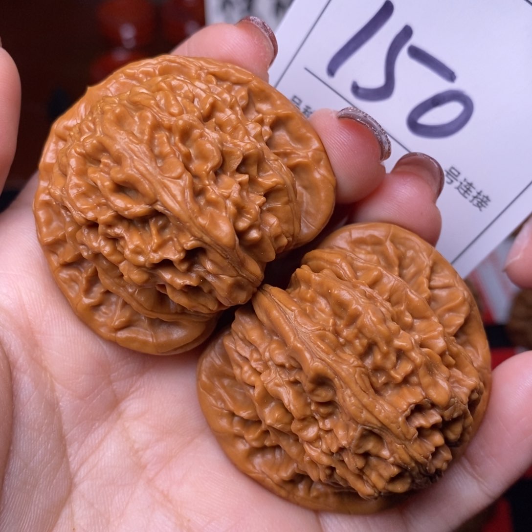 文玩核桃把件150四座楼4.5