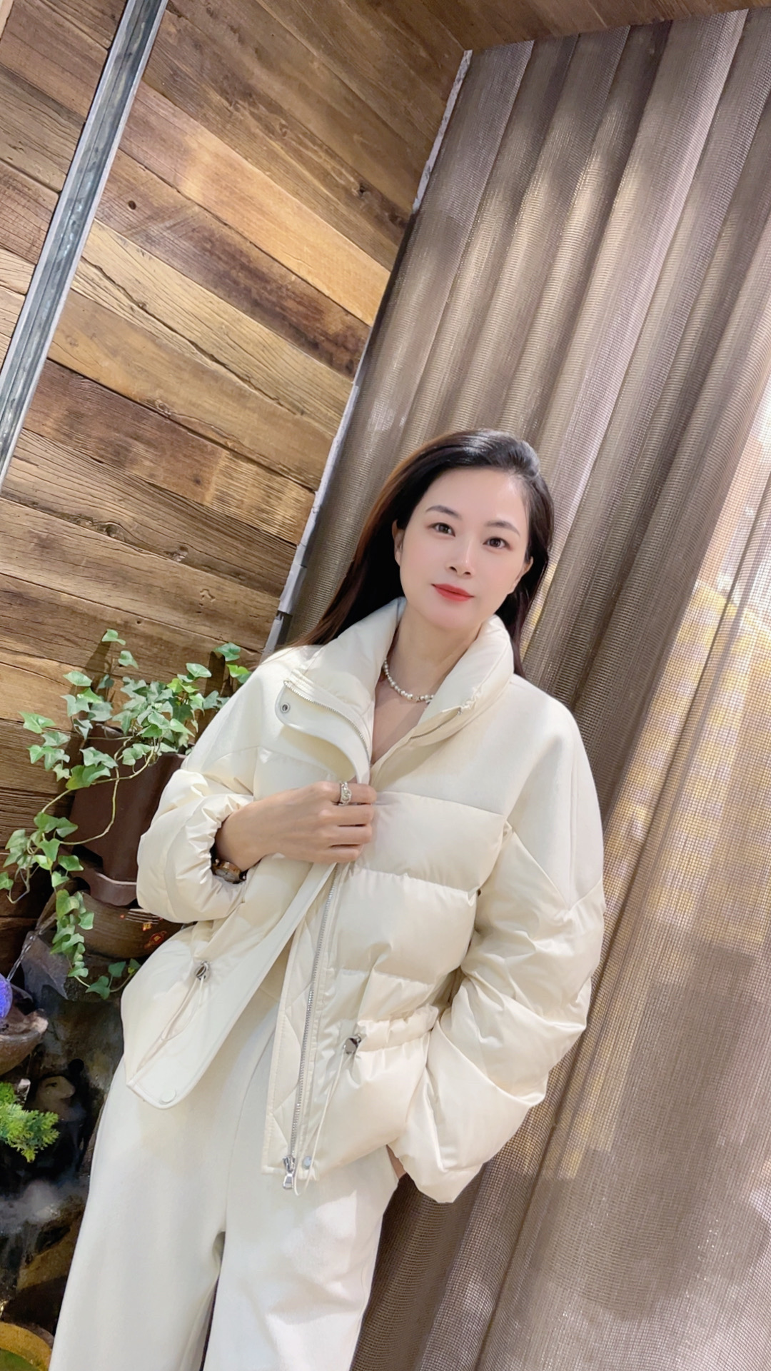 （述恩家）女装拉链厚款韩版时尚常规款保暖