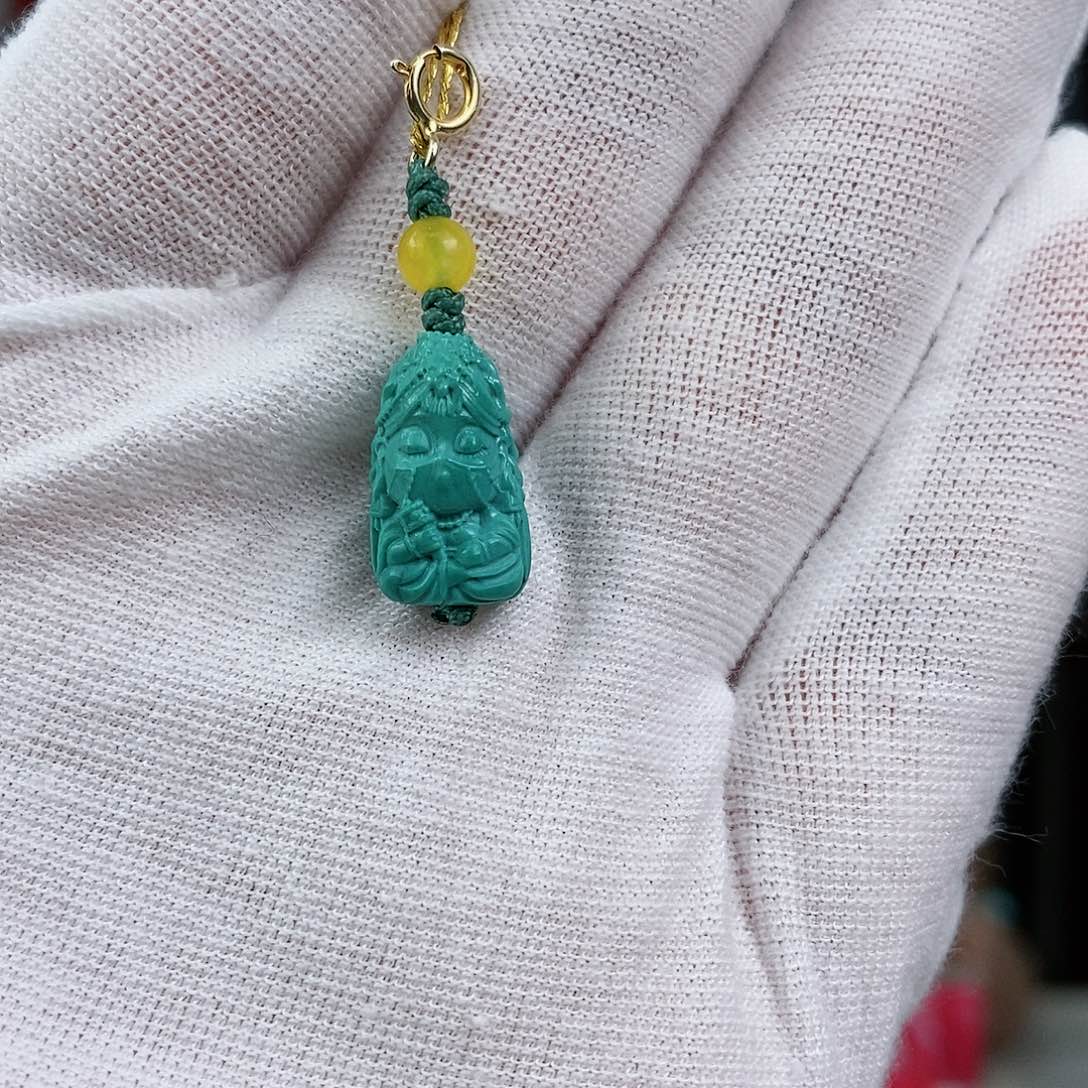 绿松石珠宝奇石未镶嵌