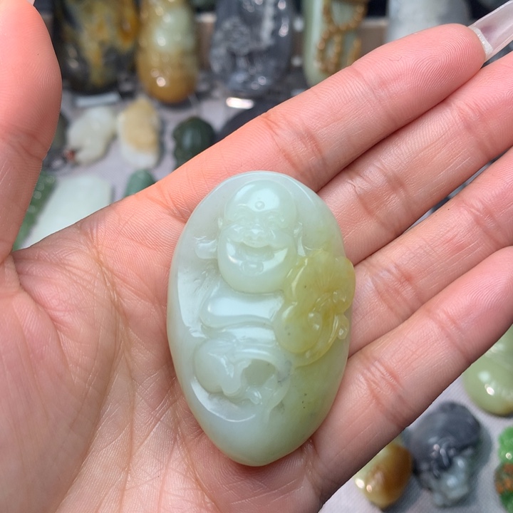 和田玉挂件未镶嵌