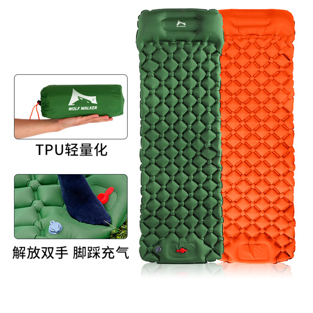 超轻充气垫户外帐篷睡垫便携登山露营单人气垫床防潮垫午睡垫地垫