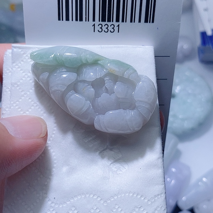 翡翠未镶嵌颈饰天光墟翡翠市场现金代购