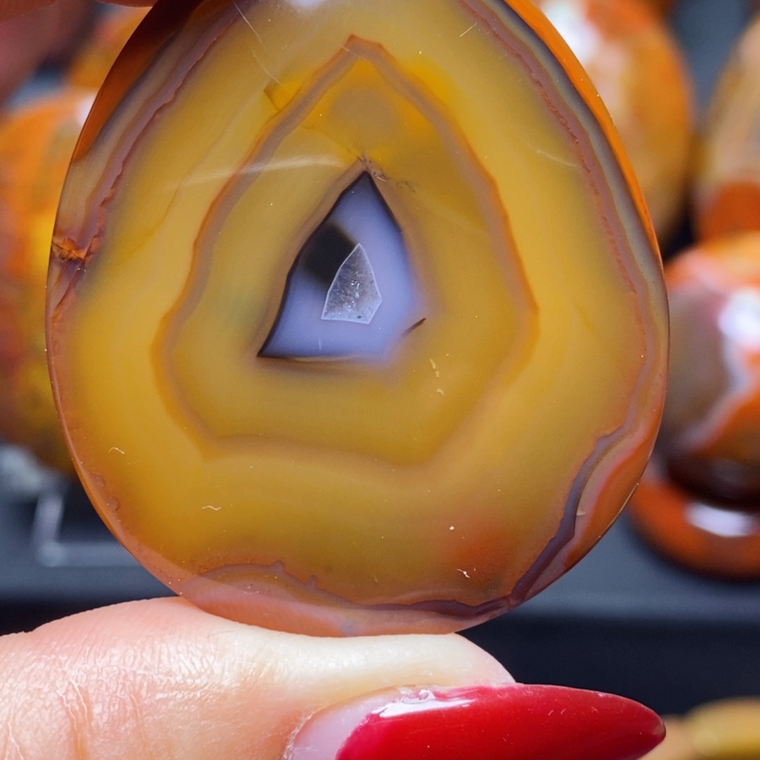 玛瑙/玉髓吊坠(不含链)未镶嵌