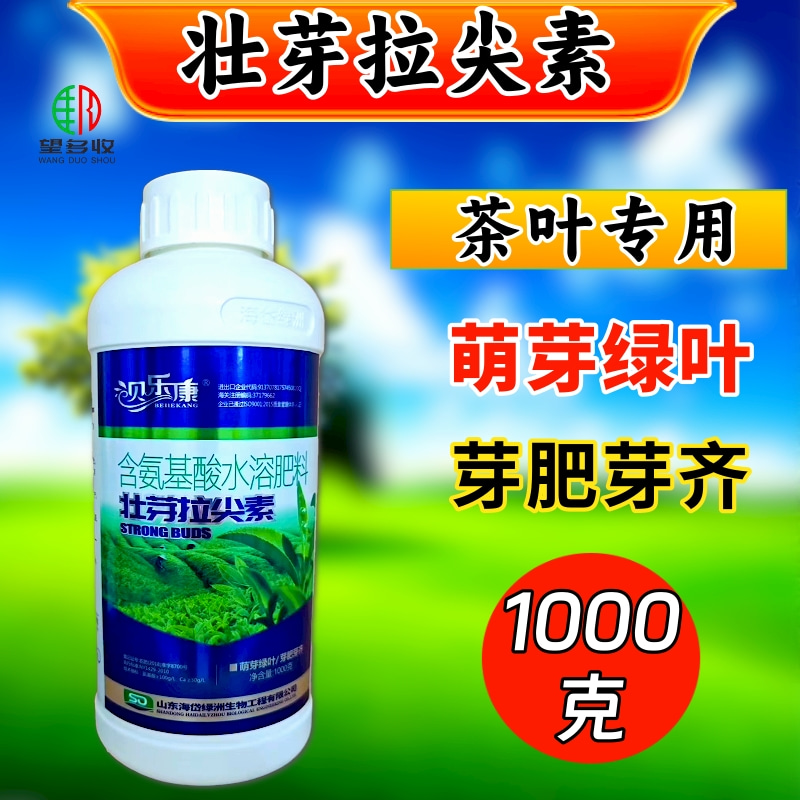 茶叶壮芽拉尖素萌芽绿叶催芽增厚素提前出芽茶叶增产叶面肥套餐