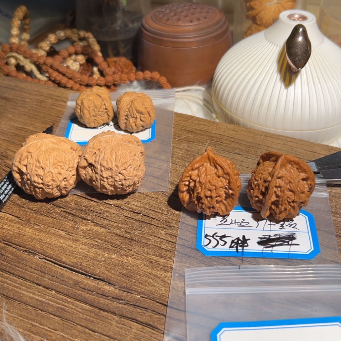 文玩核桃吊坠胖****冰盘山 胖