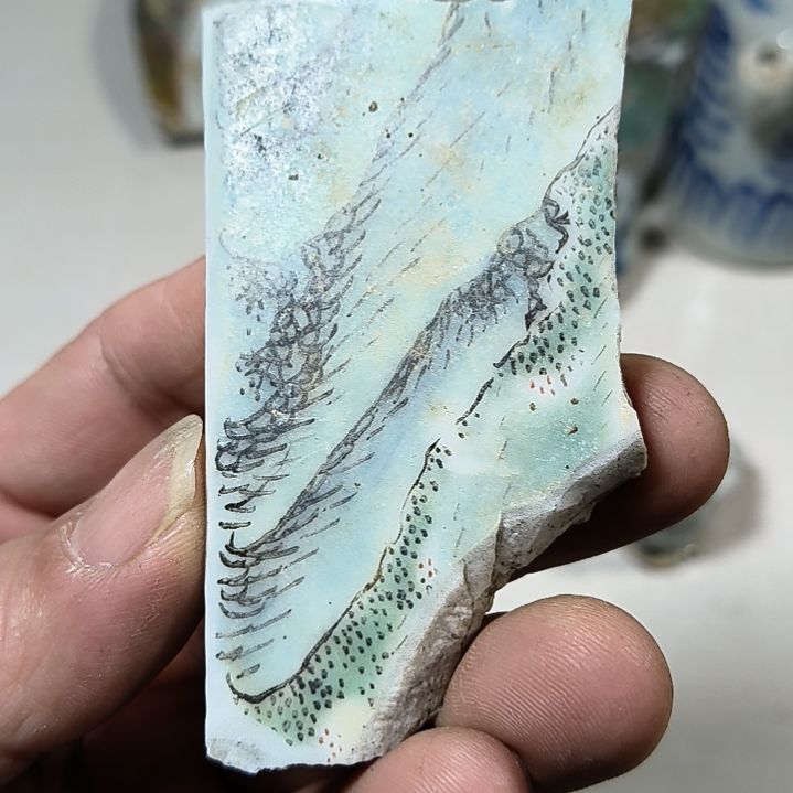 摆件瓷片瓷片瓷片瓷片