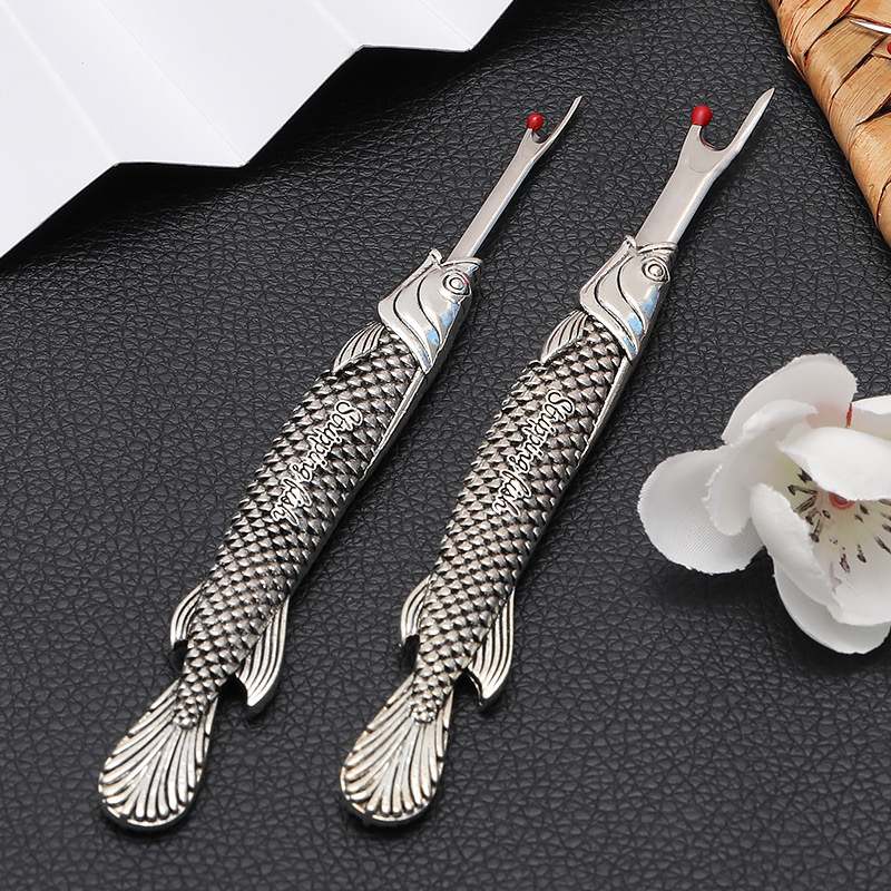 复古小鱼造型绣花拆线刀