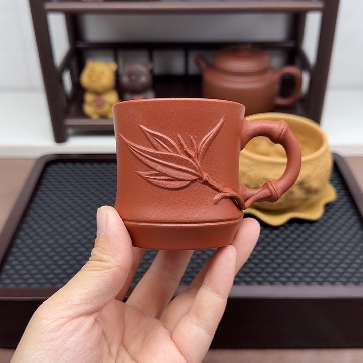 朱泥茶案主人杯主人杯