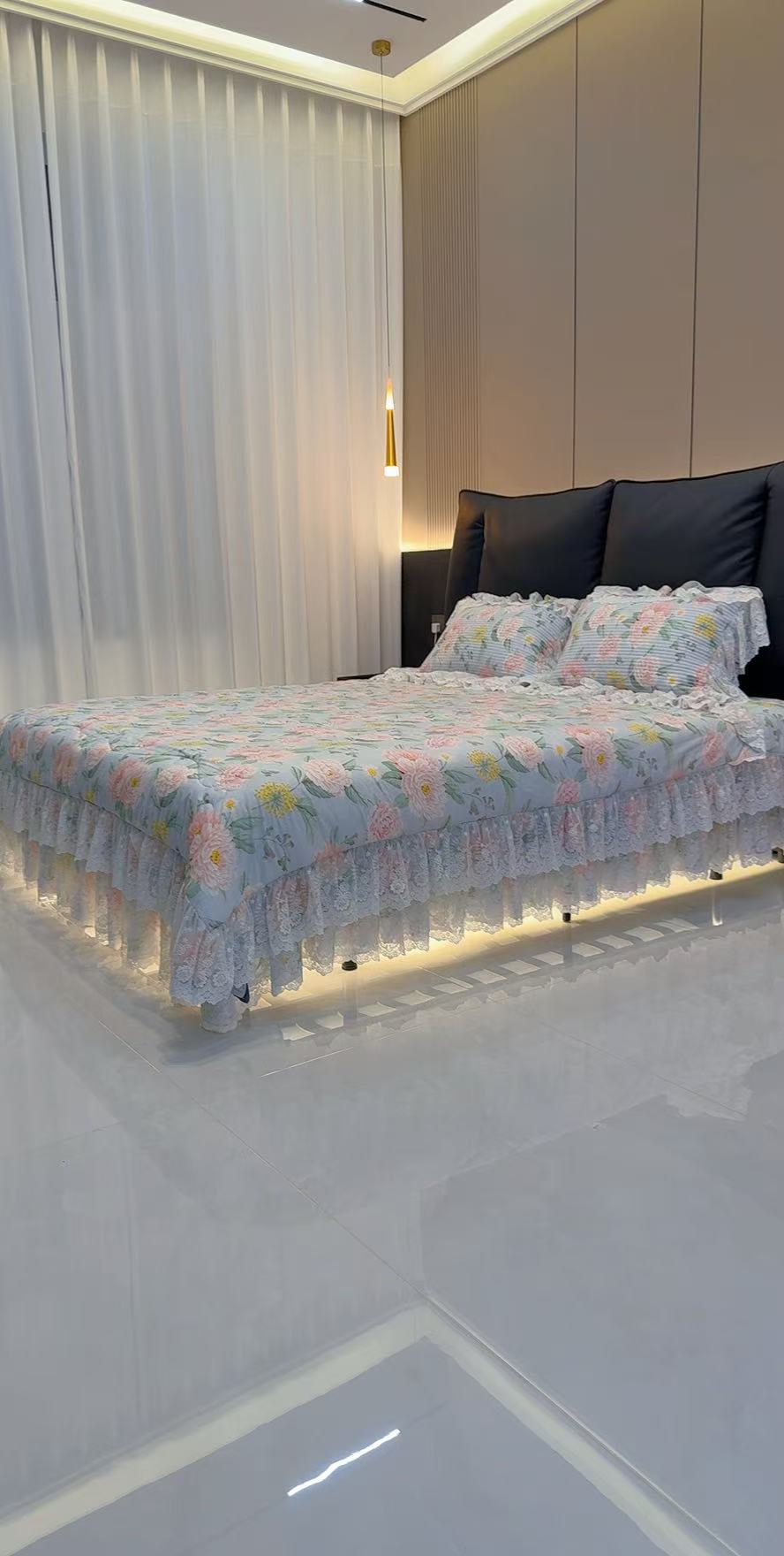 富贵牡丹莫代尔四件套时尚大气