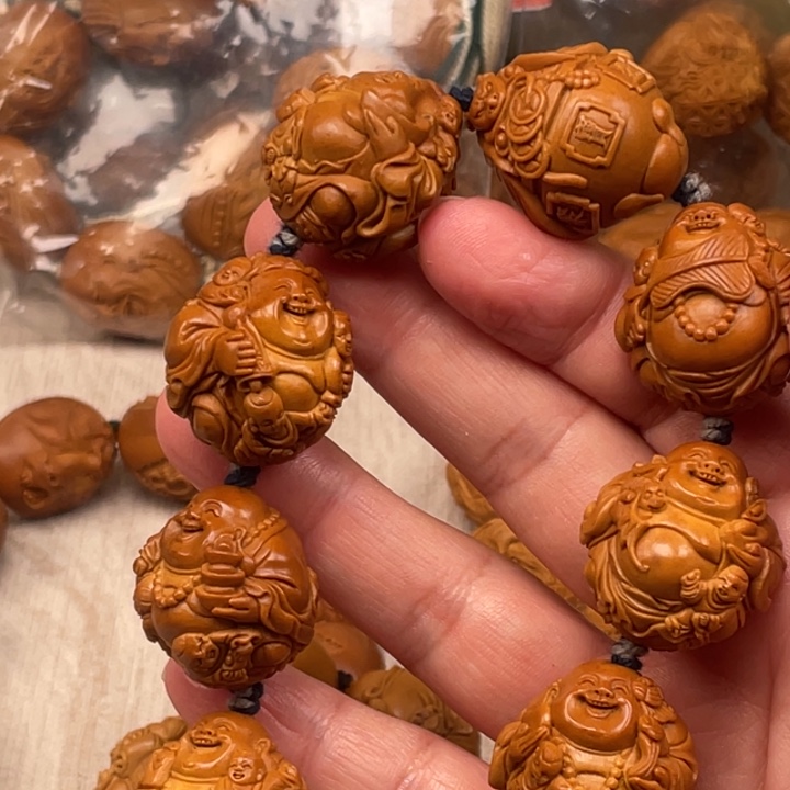 黑***常橄榄核吊坠橄榄核