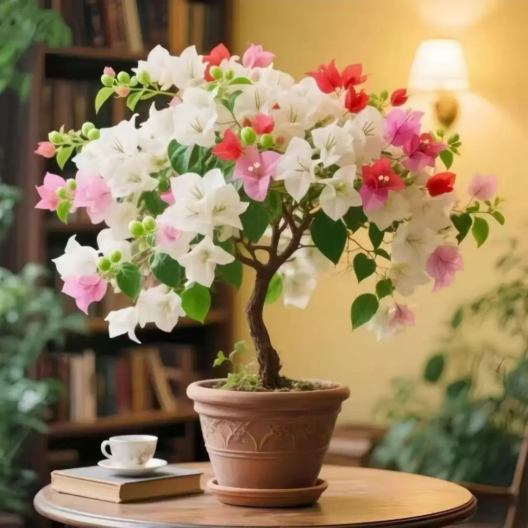 【新品】老桩三角梅树苗盆栽四季开花耐寒耐旱好养活花卉绿植庭院