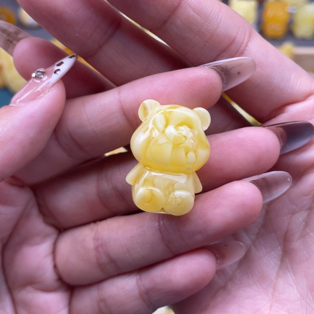 裸石琥珀未镶嵌蜜蜡