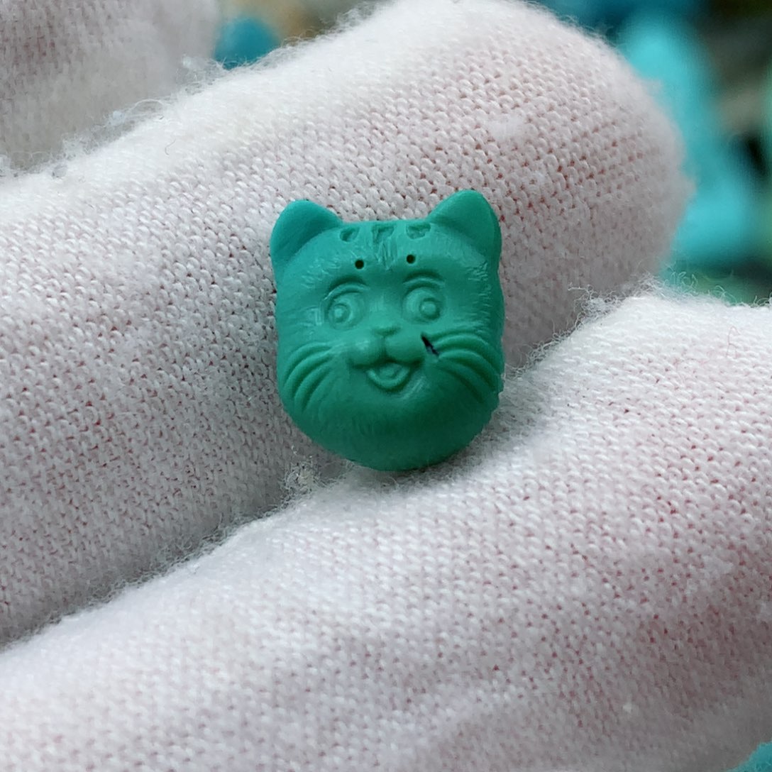 绿松石珠宝奇石未镶嵌