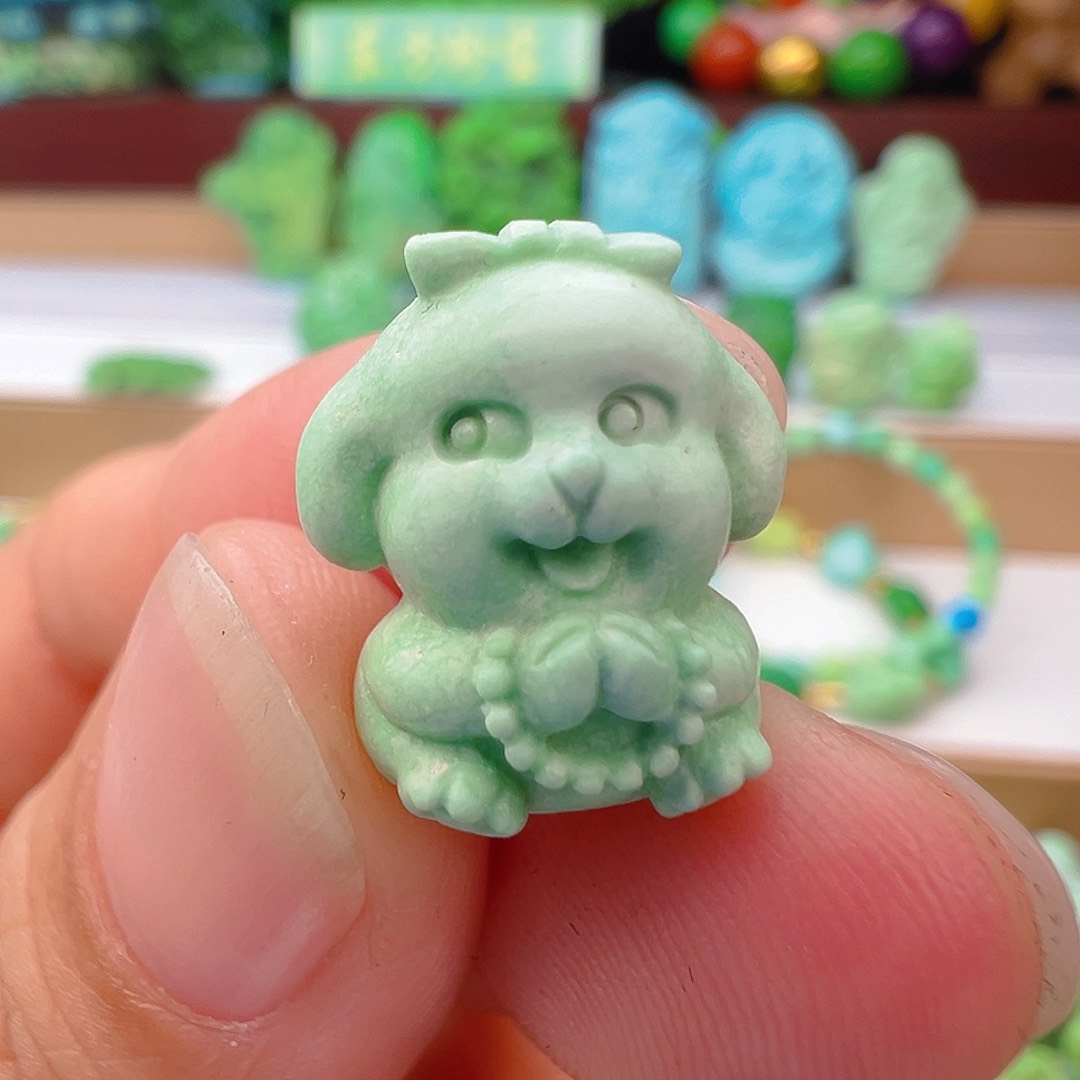 未镶嵌绿松石项链