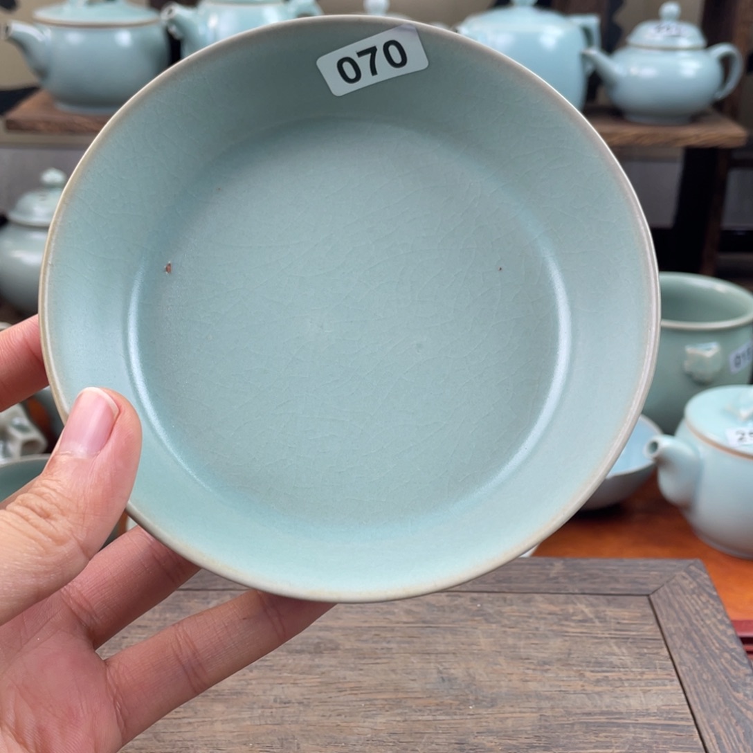 用***子陶瑕疵柴烧070号………$