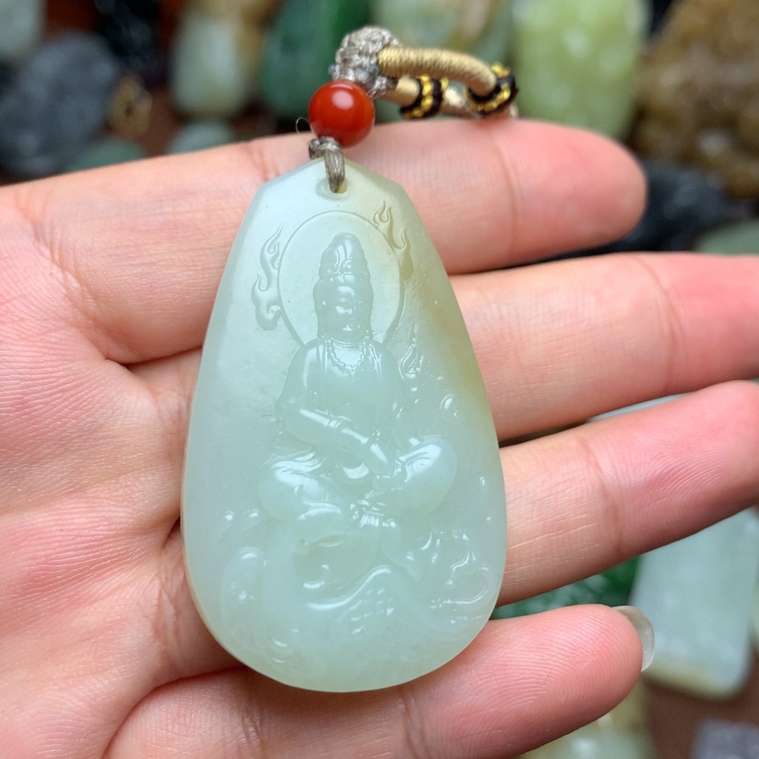 和田玉挂件未镶嵌