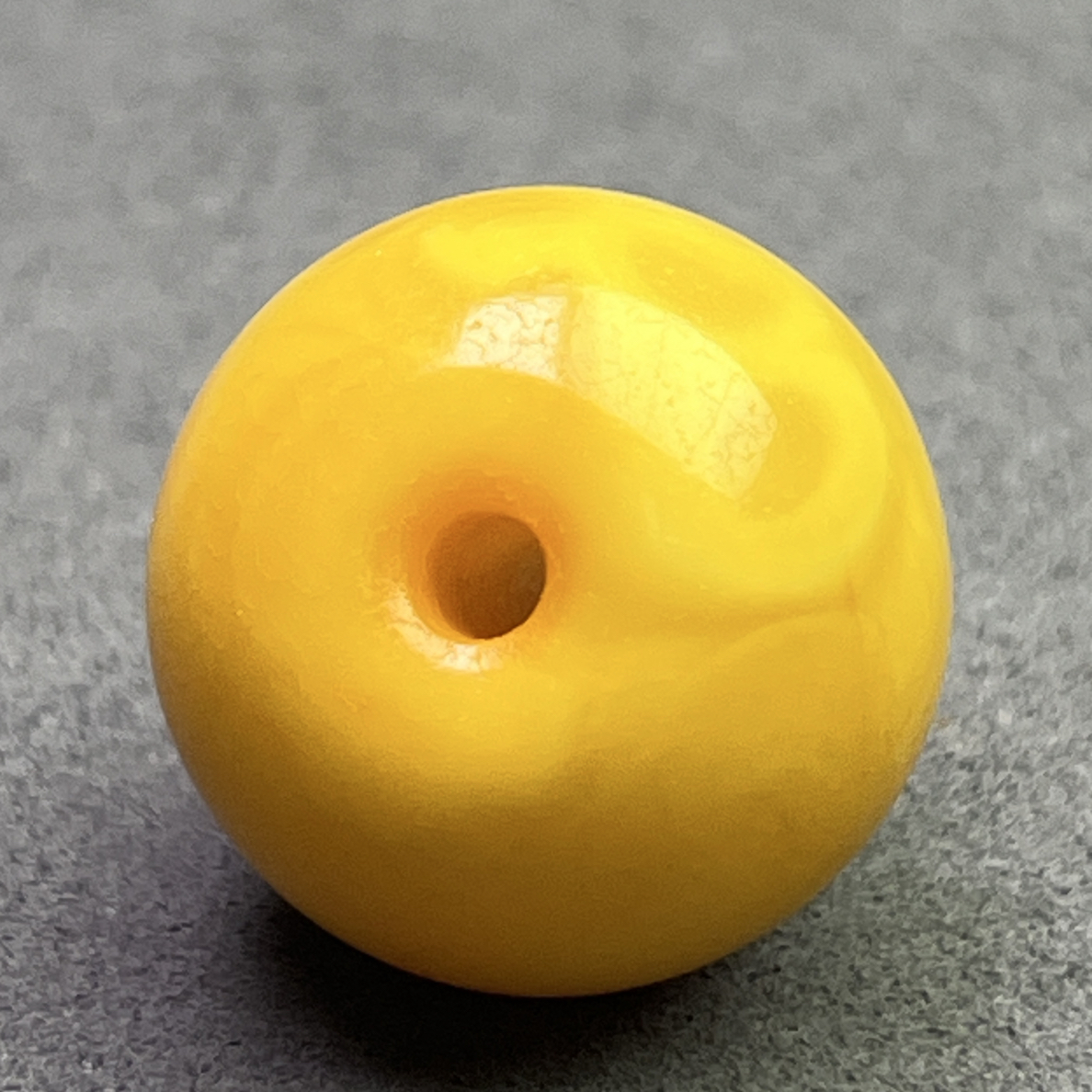 琥珀老蜜蜡鼓珠珠经22.8mm