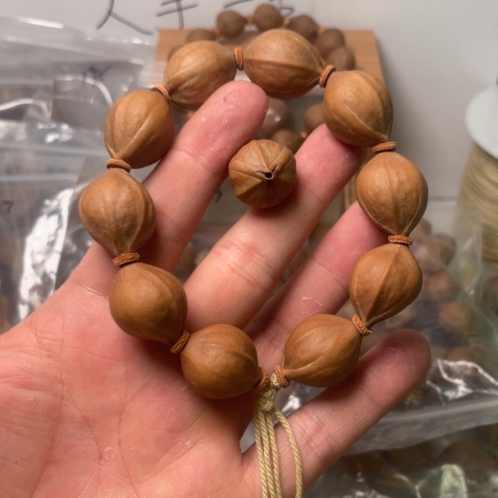 橄榄核手串/手链?***?18油核老树
