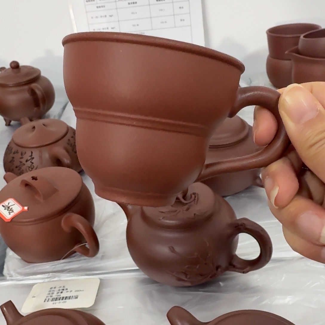 紫砂茶壶黄龙山原矿底槽青