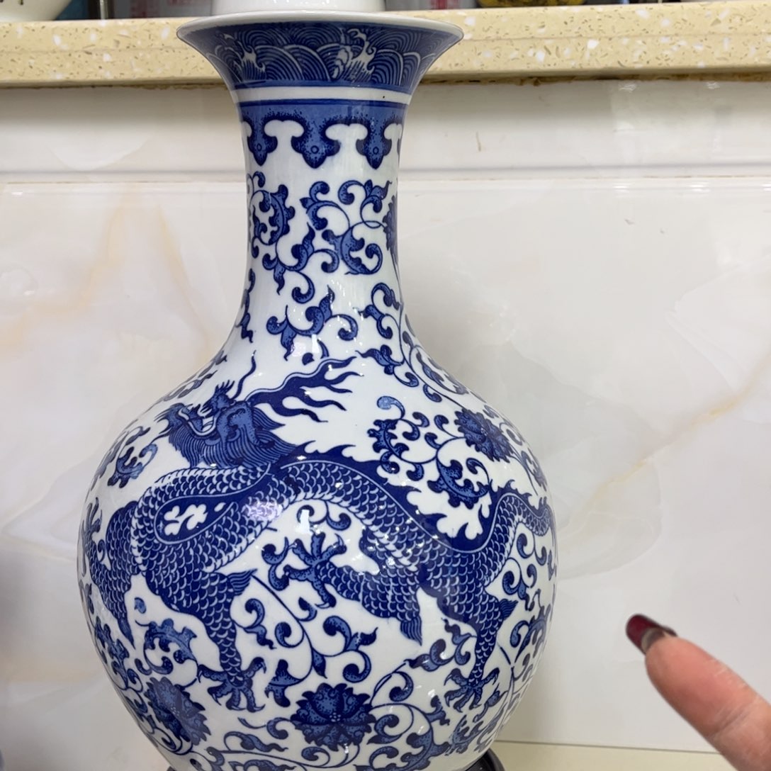 景德镇陶瓷花瓶摆件