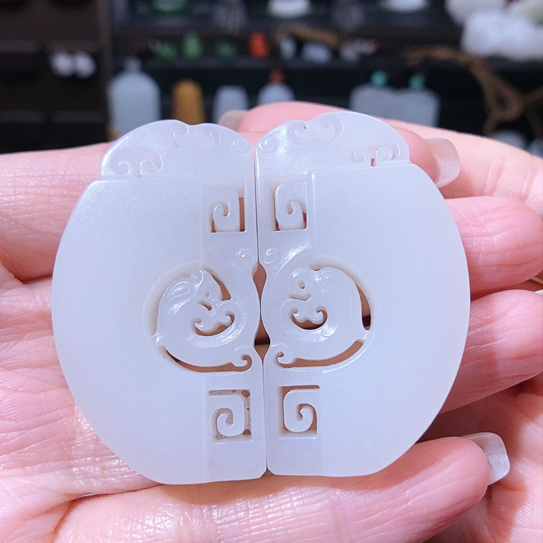 和田玉挂件未镶嵌?**?