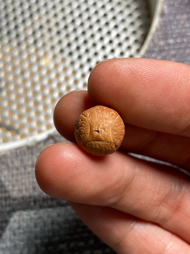 麒麟眼单籽，圆形配珠完美尺寸11.5厚度10.8编号22查看