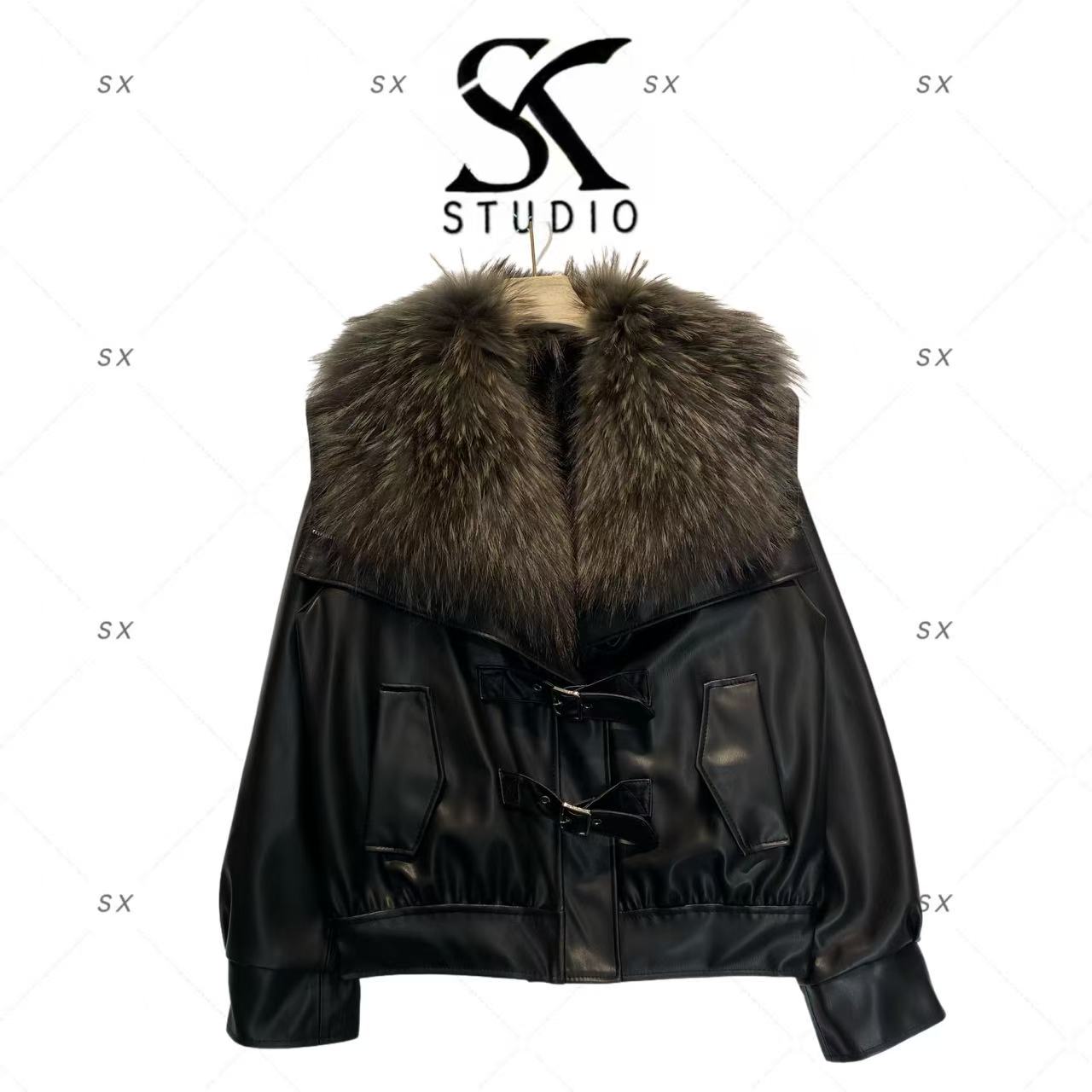 7553轻奢女款时尚外套SXZY-XME