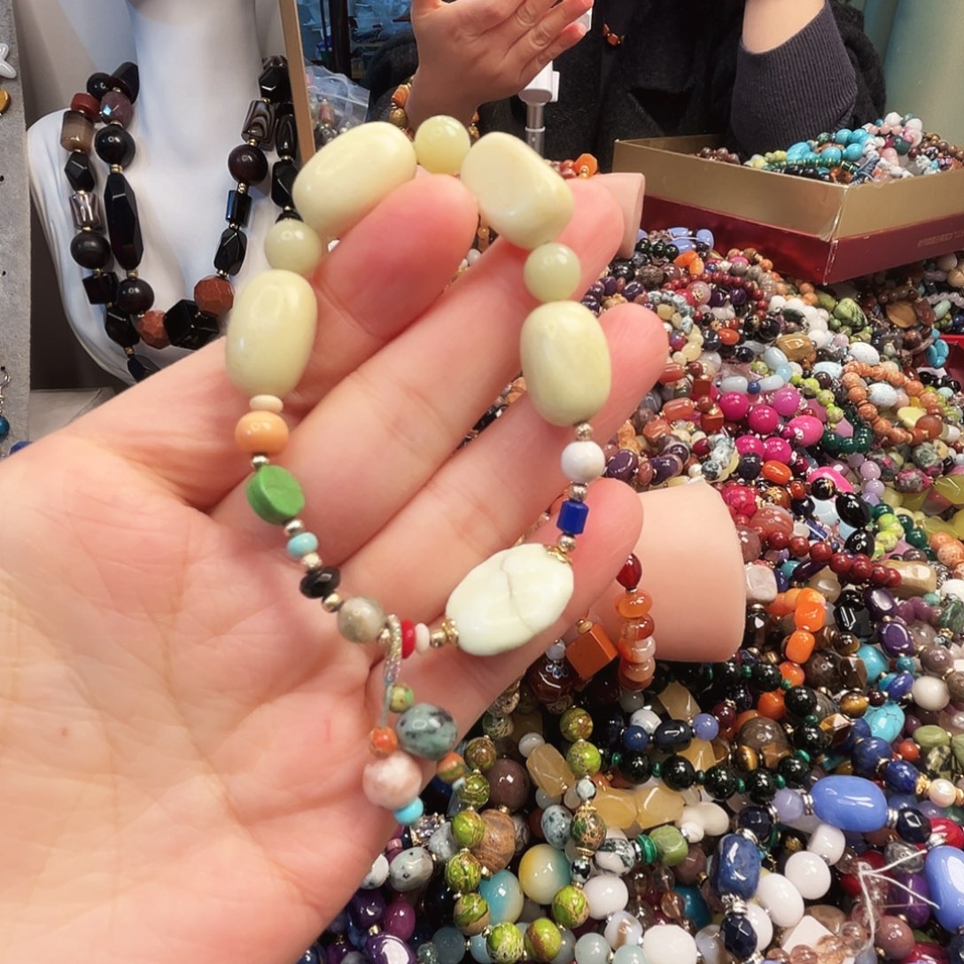 玛瑙/玉髓未镶嵌珠宝半成品柠檬玉