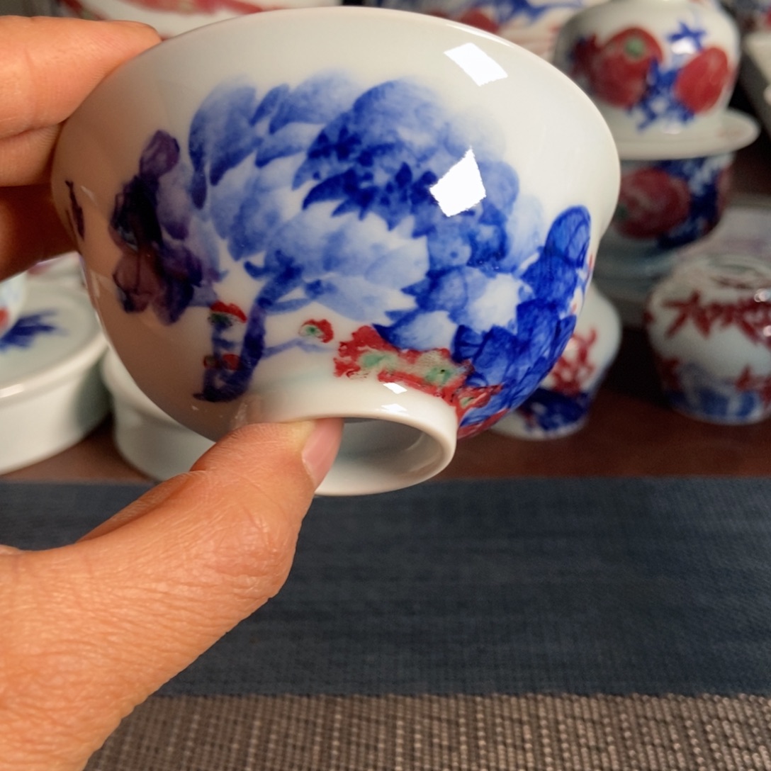 陶摆件景德镇的陶瓷艺术微瑕