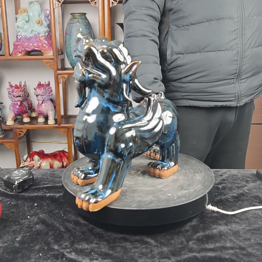 摆件神后镇钧瓷摆件