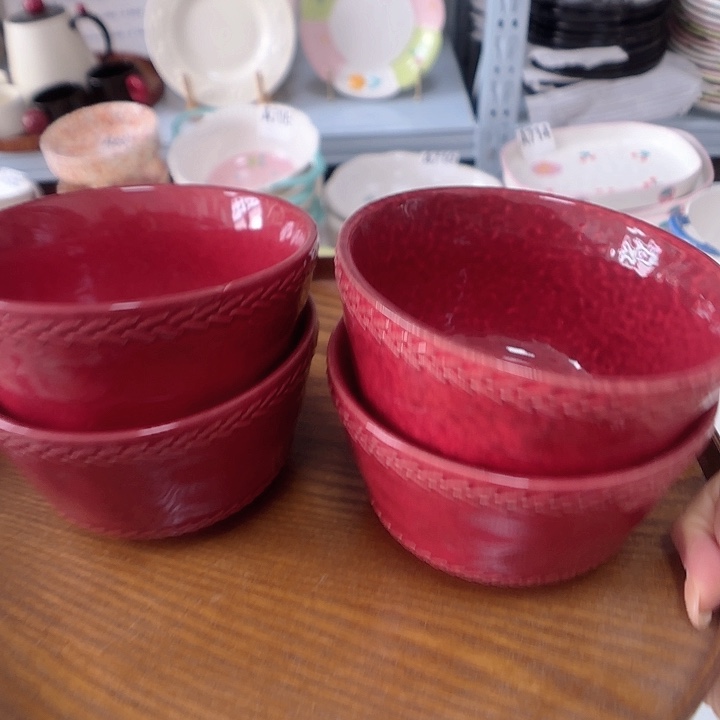 瓷片瑕疵特价陶瓷米饭碗