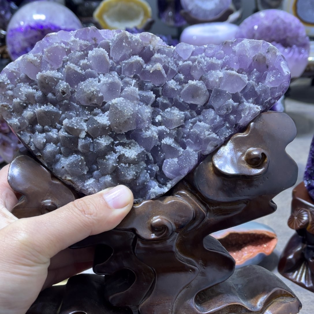 黄晶摆件未镶嵌摆件