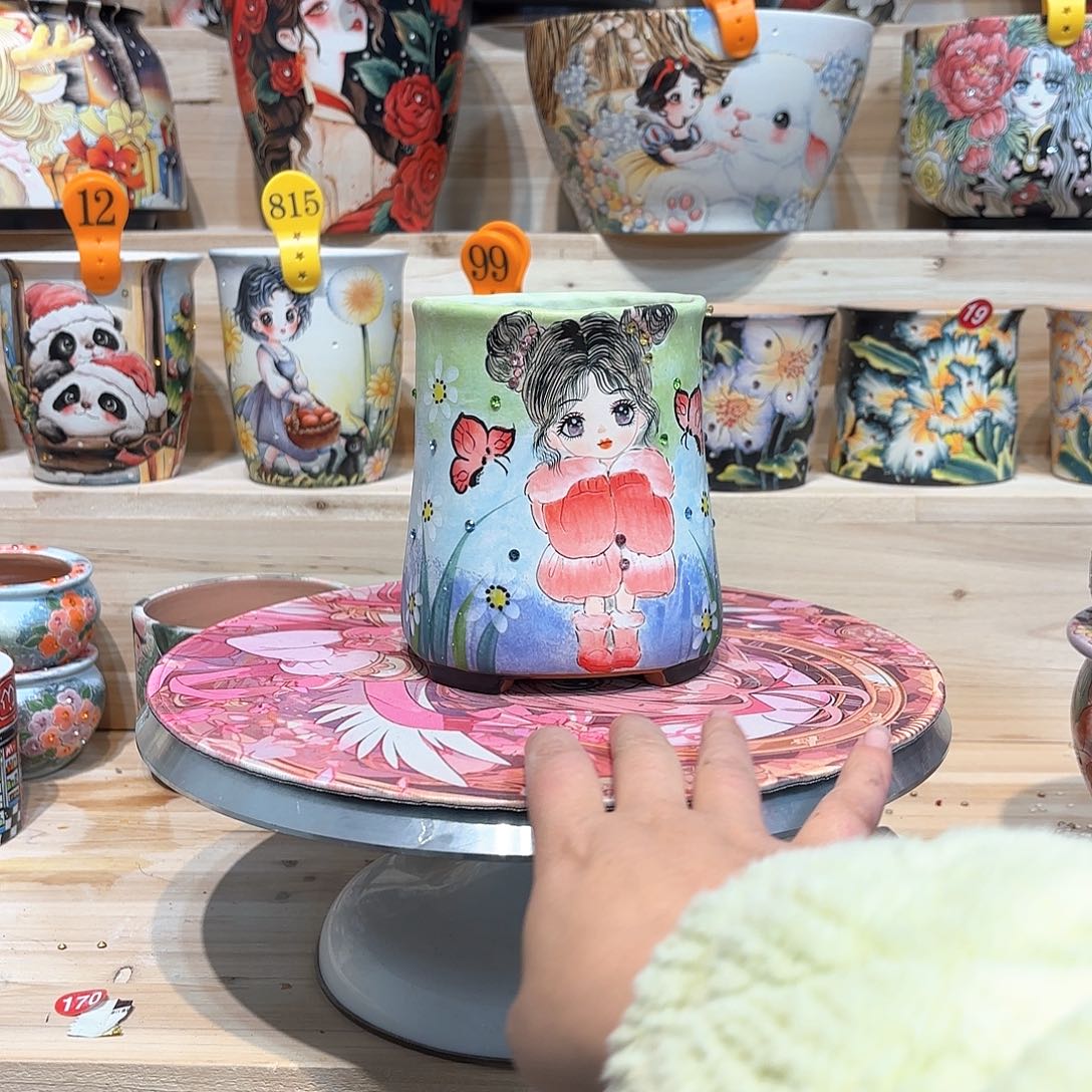 紫砂花盆手工花盆默认微瑕10/14微瑕