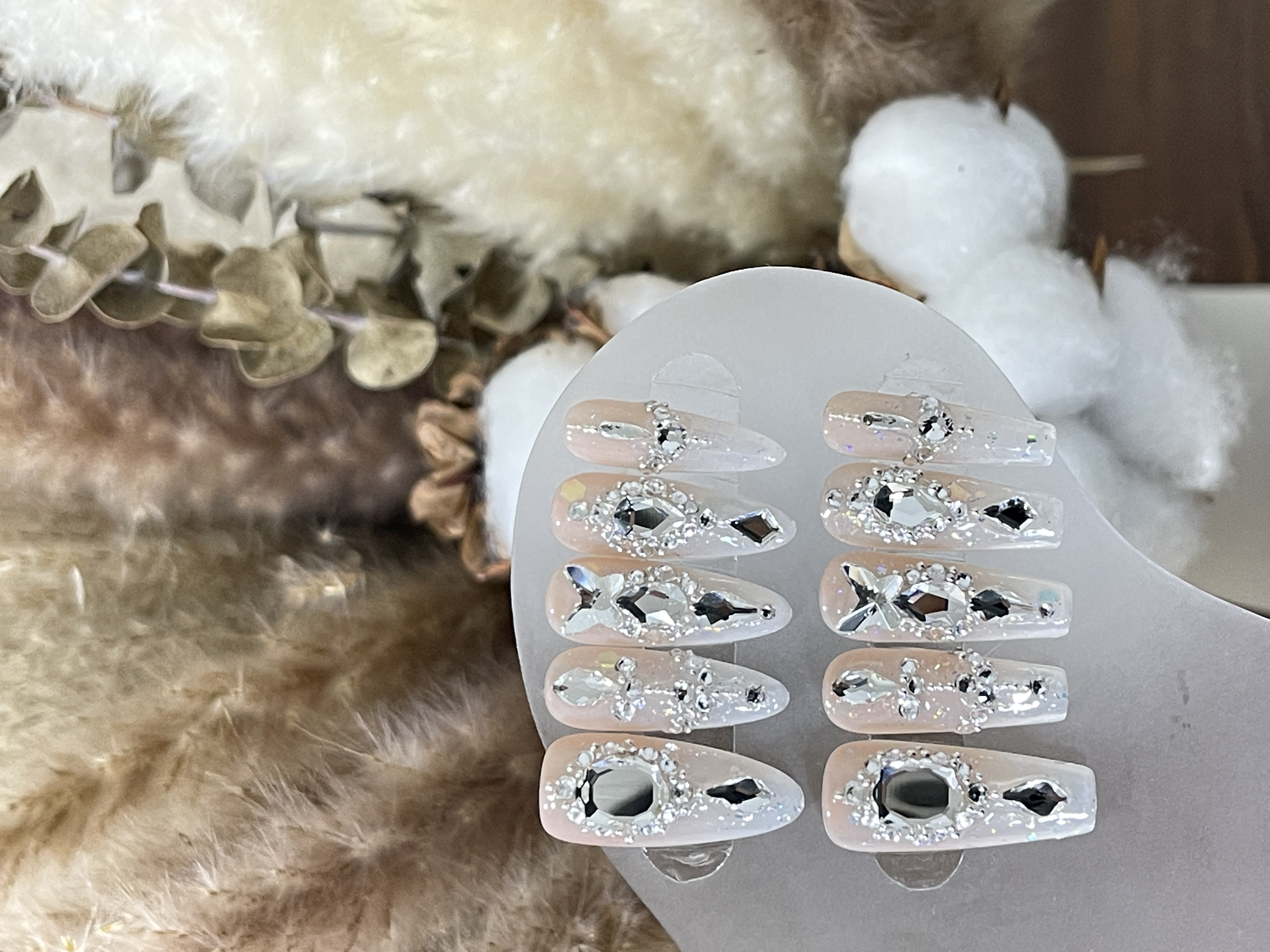 【魔镜】施华洛华子高级可拆卸式穿戴甲