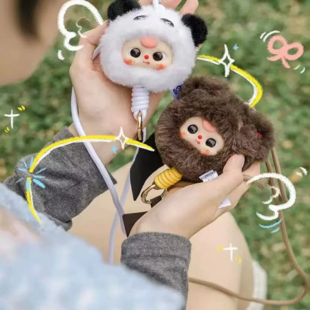 【哈基米潮玩】娃三岁手机挂绳盲盒毛绒挂件饰品公仔玩偶潮玩礼物