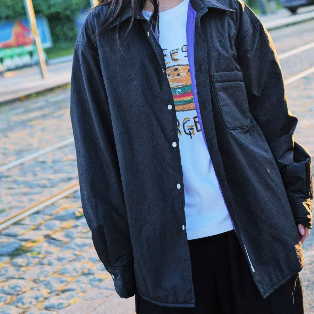 SPELLEDIT25冬三期宽松衬衫棉服