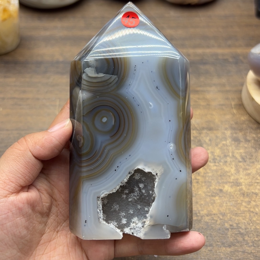 水晶水晶无镶嵌未镶嵌柱子45