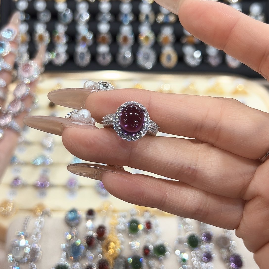 水晶金色拖不保色介意慎拍银色拖不掉色银S925镶嵌小**。