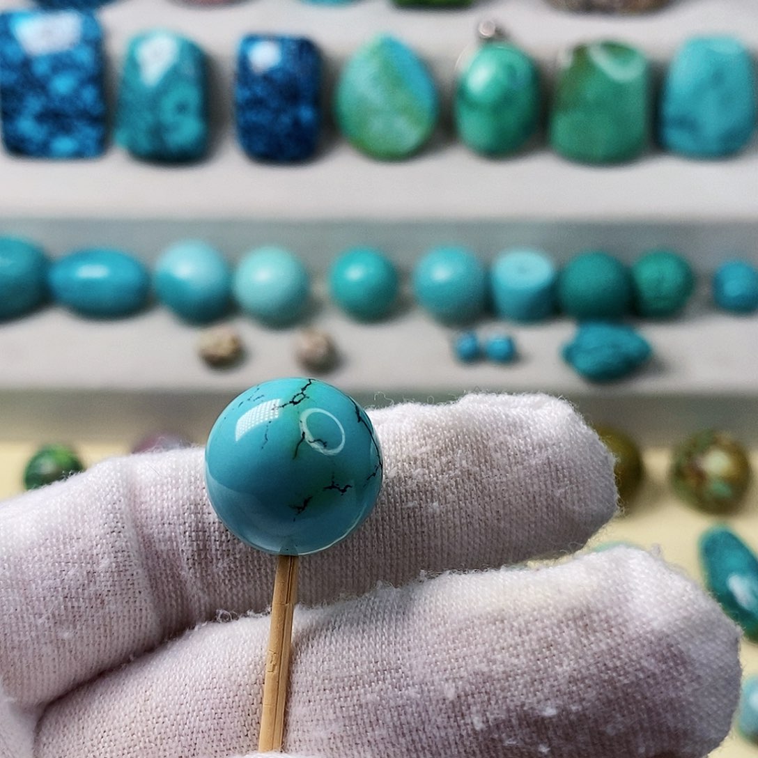 绿松石珠宝奇石未镶嵌