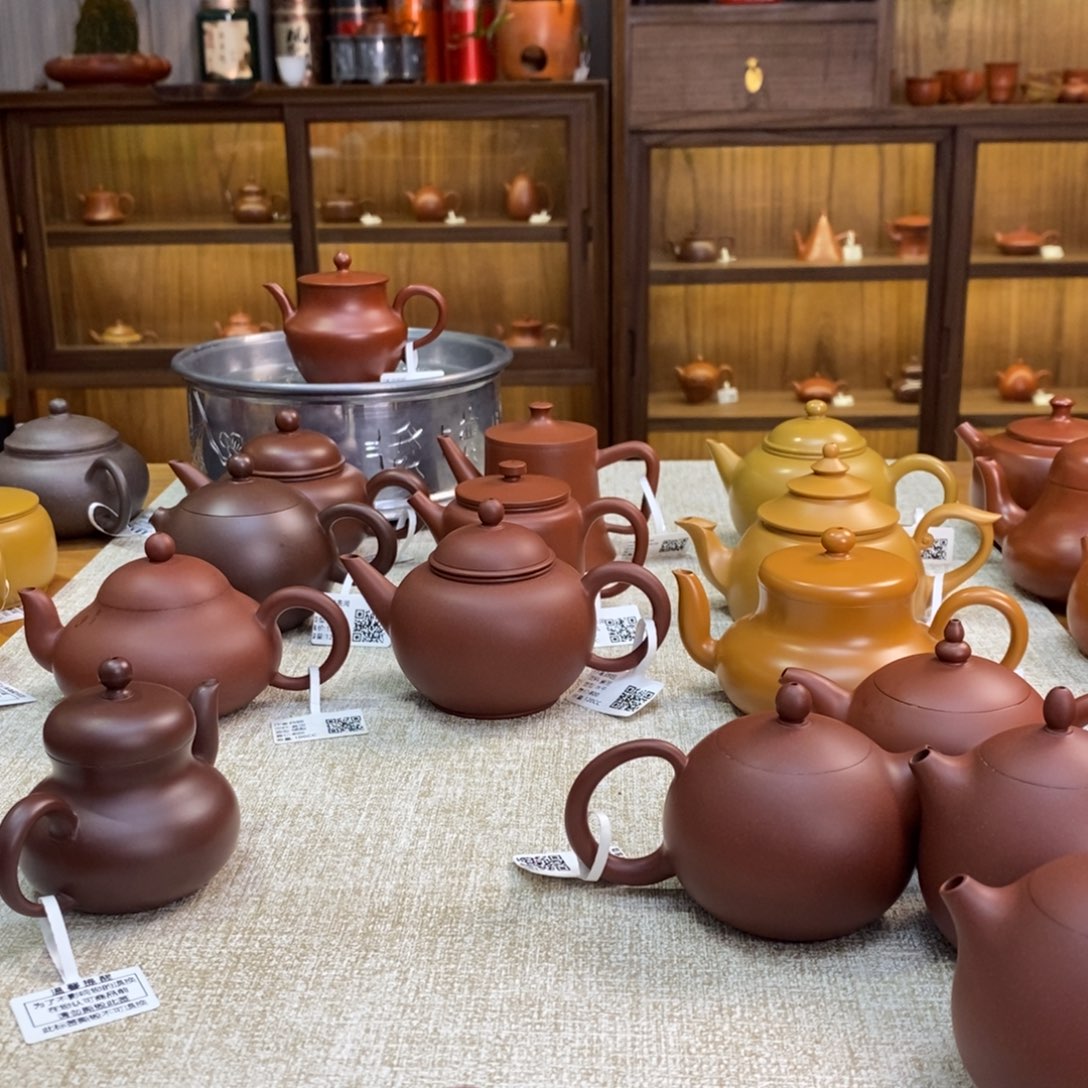 紫砂茶壶茶**想潮州手拉壶
