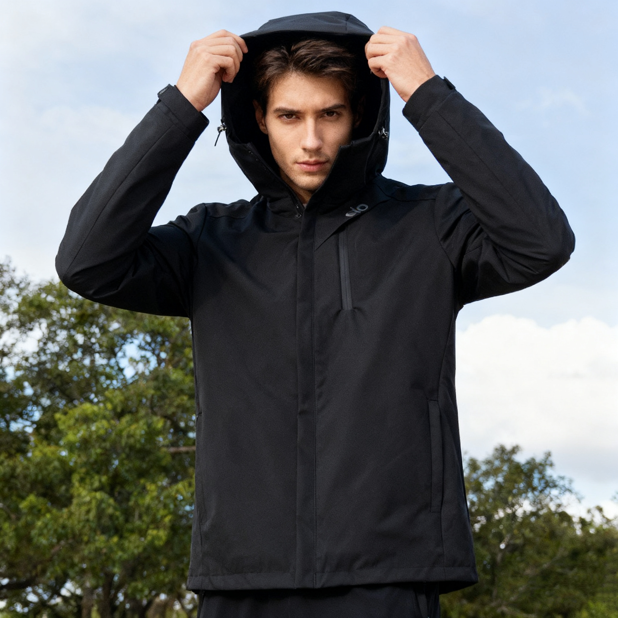 2025年秋季新款高品质轻奢休闲百搭潮流冲锋外套