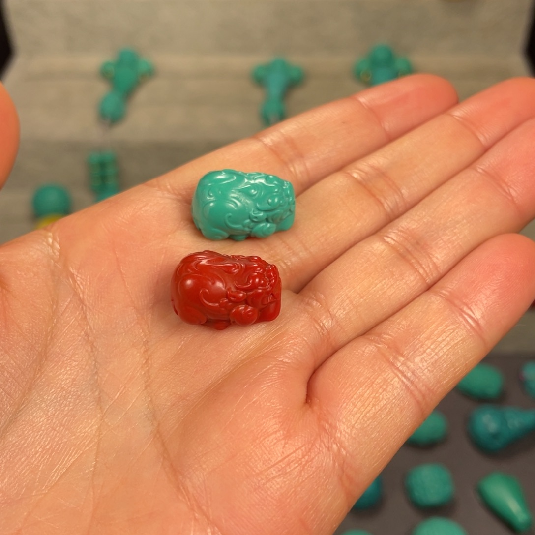 玛瑙/玉髓合金绿色18