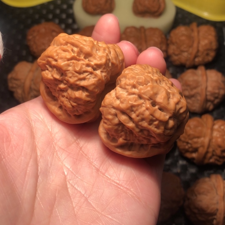 文玩核桃把件S**'蛤蟆