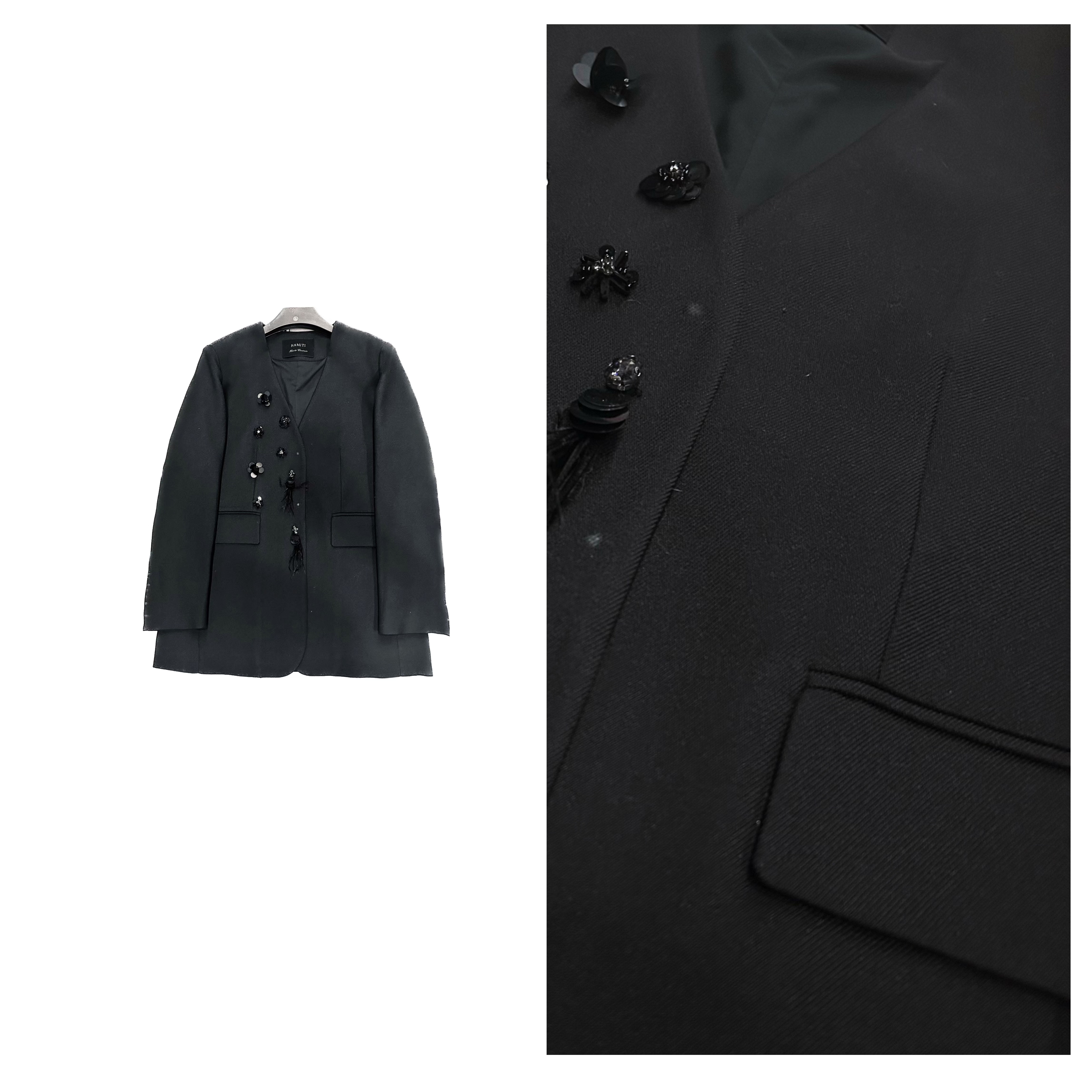 【玛格丽特】2025新款休闲宽松闪耀西装外套时尚气质高奢质感时髦